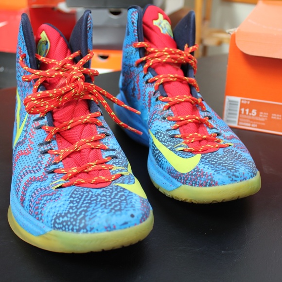 Nike Zoom KD Kevin Durant 5 V 554988-401 - Picture 2 of 3